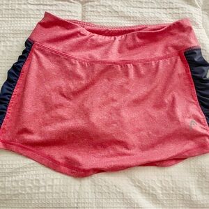 Pink tennis skirt